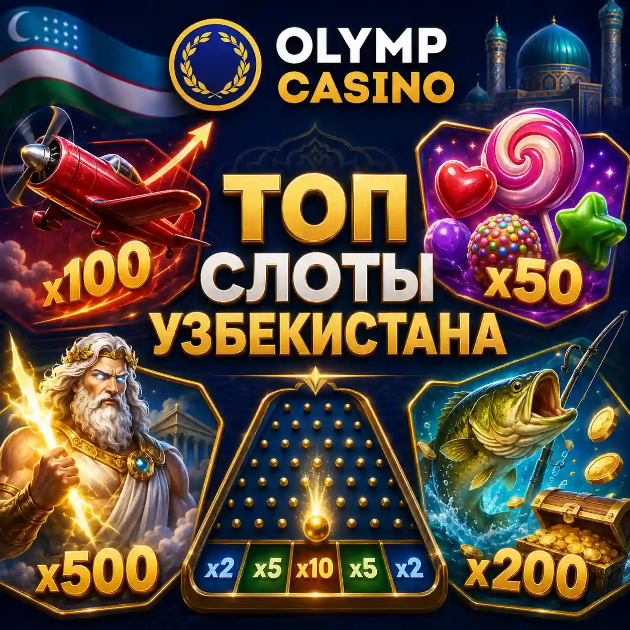 Топ слоты Узбекистана — рейтинг онлайн-автоматов